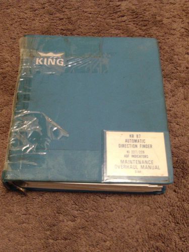 King kr 87 adf automatic direction finder ki 227 ki 228 service manual install