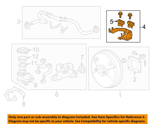 Honda oem 11-15 cr-z-bracket 46468tm8000