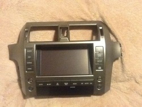 Lexus gx 460 2013 -2014 navigation unit and face plate.  #86110-60390