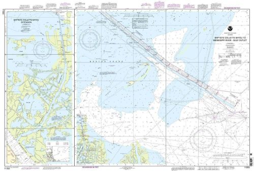 Baptiste collette bayou to mississippi river - gulf outlet