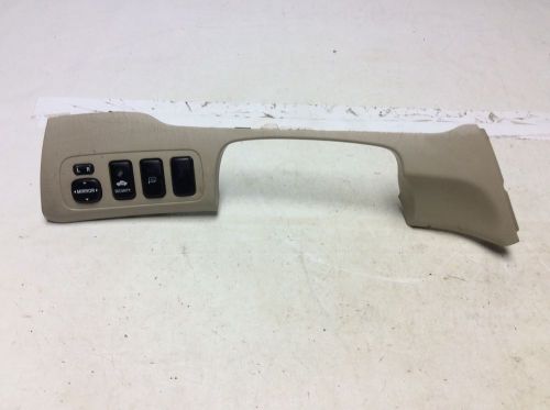 01 02 03 04 05 06 07 toyota highlander left dash switch panel trim oem d