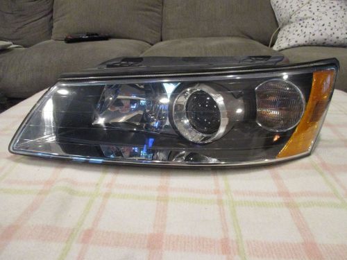 2006 2007 2008 hyundai sonata driver left side halogen headlight oem