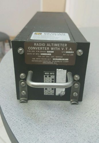 Idc 995 radar altimeter convertor p/n 29400-212