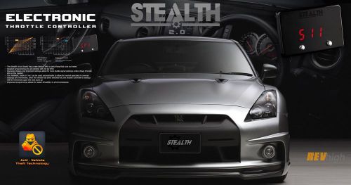 Nissan gtr performance stealth 2.0 controller - tune turbo chip v6 boost gauge