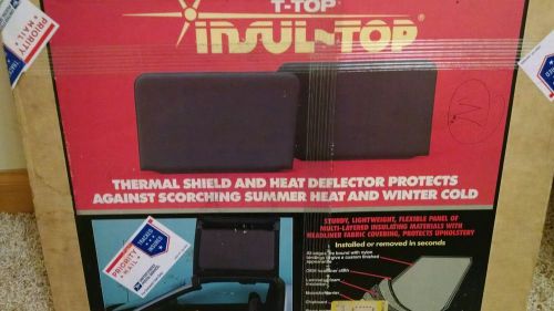 1979-1982 corvette covercraft glass t-top summer and winter cockpit insulation