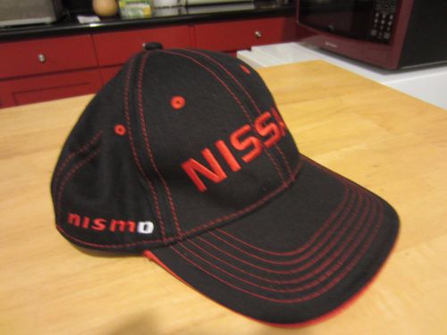 Genuine nissan nismo performance black &amp; red cap