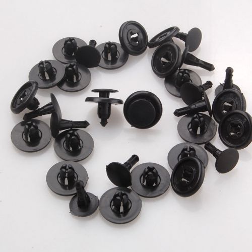 100x 7mm hole rocker bumper fender moulding retainer fastener clips 90467-07166