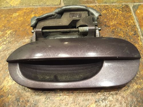 Bmw e38 navarra purple exterior outer door handle left rear lh door