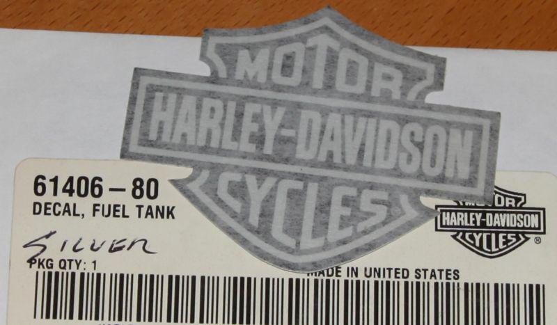 Harley  61406-80 tank decal  nos oem genuine sold each