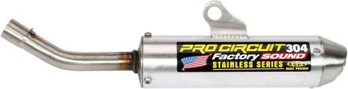 Pro circuit sh98125-se 304 factory sound silencer exhaust honda cr125 98-99