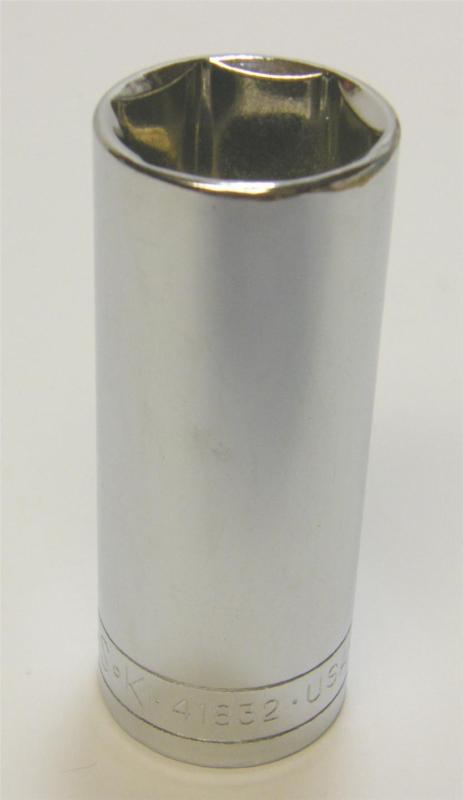 Sk tools 41832 ½ drive 6 point deep fractional socket 1"