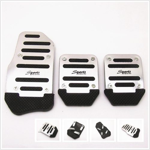 Nonslip car auto vehicle accelerator clutch brake foot pedal cover set treadle