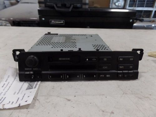 00 bmw 323i audio stereo radio am fm cassette tape player unit 65128368250