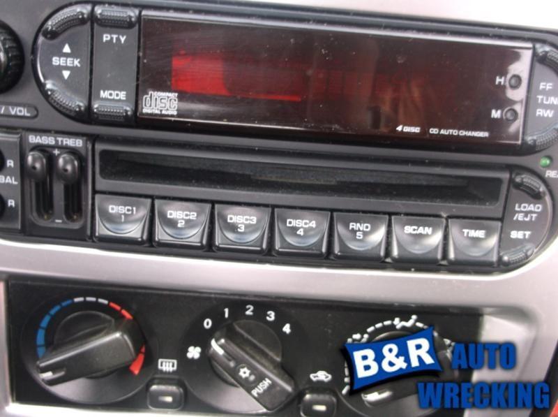 Radio/stereo for 01 02 03 04 05 sebring ~ cpe recvr am-fm-cd player 4 disc infin