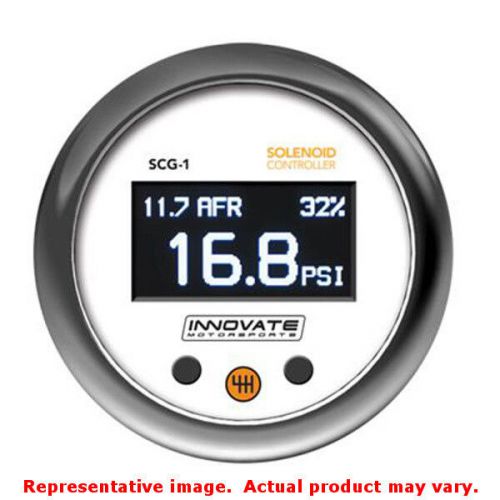 Innovate motorsports 3882 scg-1 solenoid boost controller gauge fits:universal