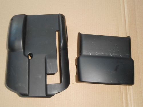 2001-2005 volkswagen passat 4dr  upper &amp; lower column cover black       used