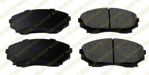 Monroe gx551 brake pad or shoe, front-monroe prosolution ceramic brake pad