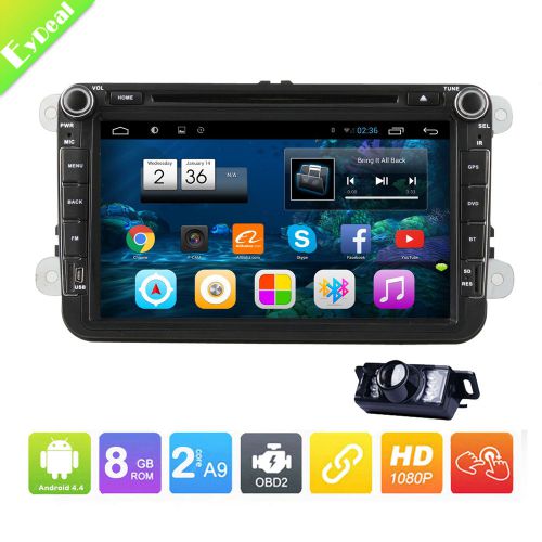 8” car dvd player radio stereo touch gps navi unit for vw passat b6 golf tiguan