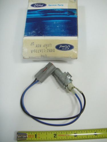 1979 ford mustang cobra ash receptacle lamp wiring and socket  - nos