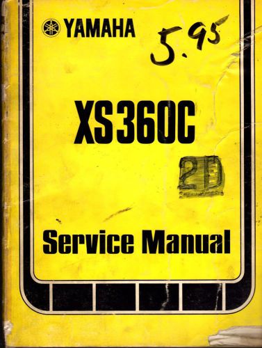 1976 yamaha motorcycle xs360c service manual lit-11616-00-49   (468)