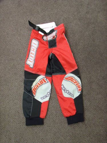 Ocelot motocross motorcycle kevlar pants kids size 22