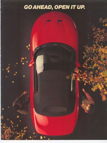1994 pontiac firebird formula trans am convertible dealer brochure