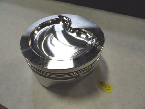 Diamond pistons #31533 sb ford twisted wedge dish  4.125 bore