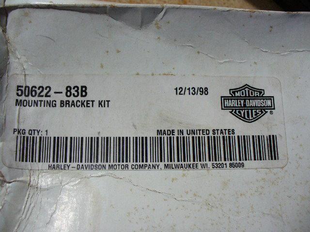 Genuine harley running board mounting bracket  50622-83b