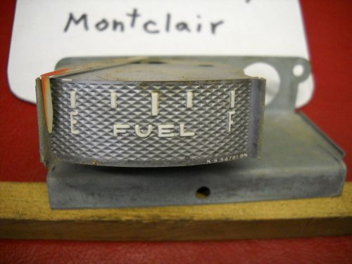 1958 mercury montclair fuel gauge w/ mount ? parts needs repair ? k-s 54781-bn