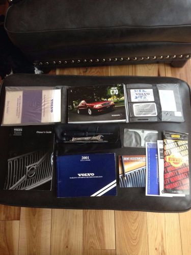 1998-2004 volvo c70 convertible/coupe complete owners manuals including tool kit