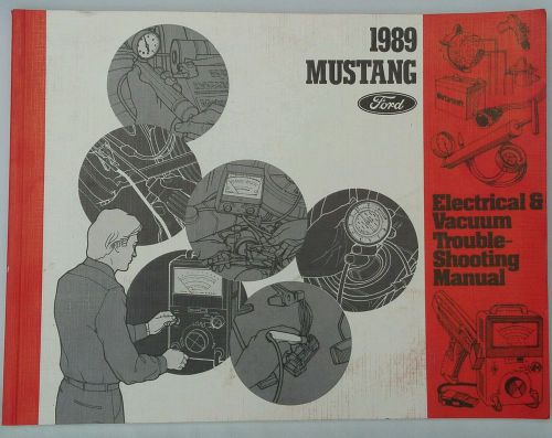 1989 ford mustang electrical vacuum service shop repair manual diagnostic