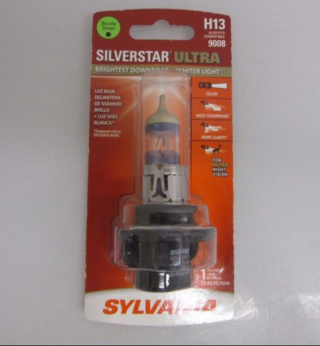 Sylvania silverstar ultra h13 9008 whiter light headlight headlamp bulb h13su