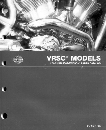 2005 harley-davidson vrsc v-rod parts catalog manual -vrsca-vrscb-vrod