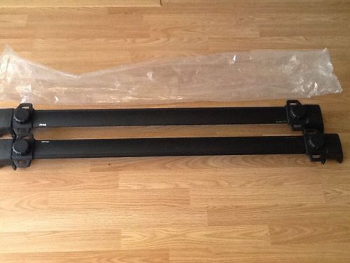 Jeep compass 2011-2016 roof rack cross bars black