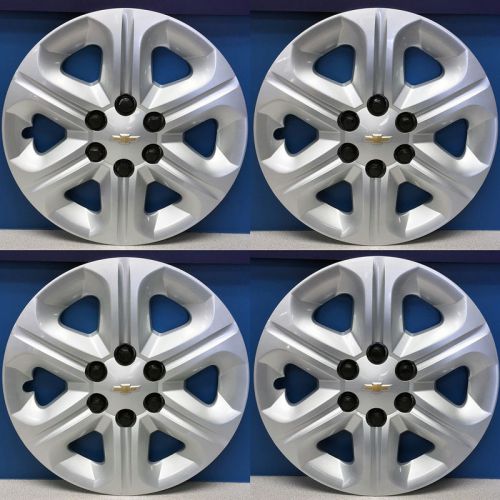 &#039;09-16 chevrolet traverse ls # 3284 17&#034; 6 lug hubcaps wheel covers #09597564 set