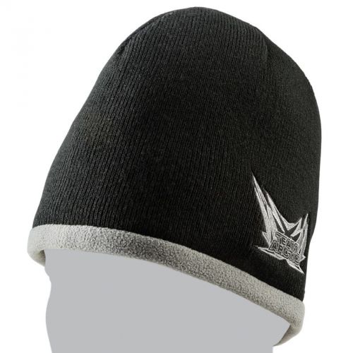 Arctic cat team arctic embroidered flag fleece lined beanie - black - 5273-075