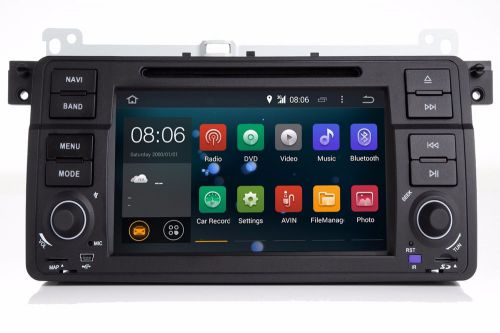 Car android 5.1 dvd gps player for bmw e46 m3 3 series mirror link radio bt wifi