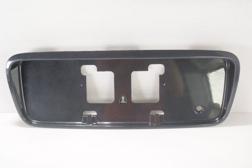 Jdm honda civic type r ek9 ek4 carbon look rear license number plate base g44