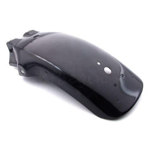 For suzuki honda yamaha chopper cruiser black rear motorcycle fender mudguard