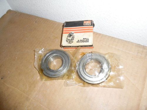 (2) 6207z kbc sheilded ball bearing&#039;s  nos