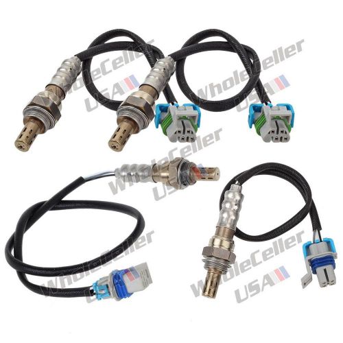 2 front +2 rear oxygen sensor 1 +sensor2 for chevy silverado 1500 hd 2500 hd 6.0