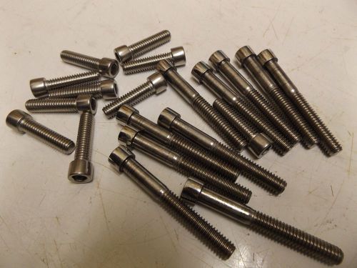 Stainless allen head bolt set for 671 blower end plates