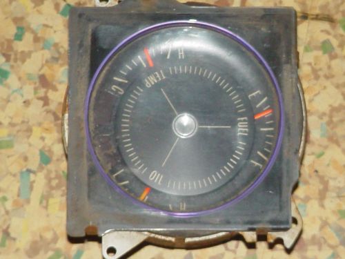 1970-72 buick gs 455 350 gauges