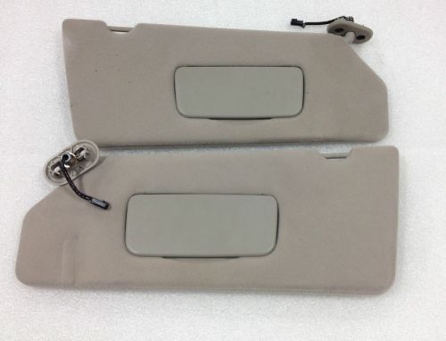 2004 2008 chrysler pacifica sun visor set pair oem driver passenger