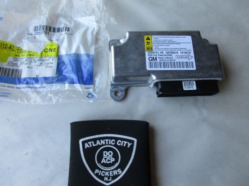 Gm 22800751 2280-0751 inflatable restraint system airbag module sensor oem part