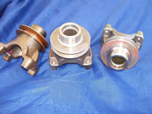 Nascar lot of 3  ford 9&#034; inch 1350 spicer yokes with pulley