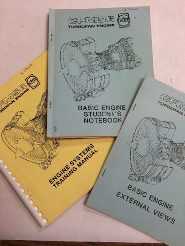 Cfm56 3training manuals basic engine views/student&#039;s notebook/engine systems