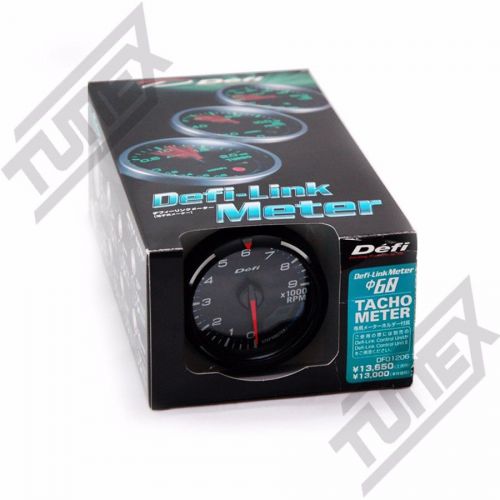 Defi tachmeter 0-9000rpm 60mm df01206