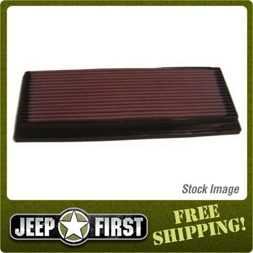 K&n 33-2046 shape: panel (flat) air filter  h-1 1/16  l-5 5/16  w-13 3/16