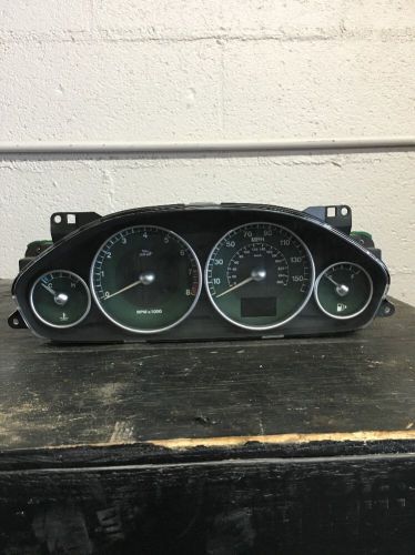 02-07 jaguar x type instrument cluster speedometer